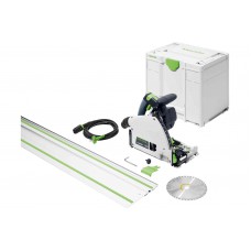 FESTOOL TS 60 KEBQ-Plus-FS įleidžiamas pjūklas + liniuotė